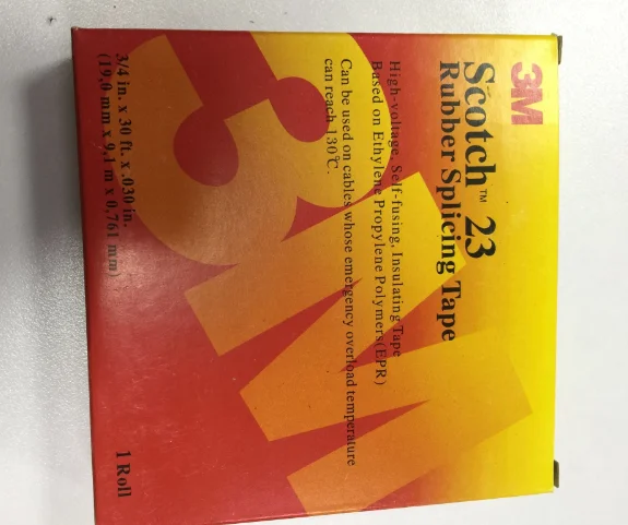 Hot Selling 3M Tape 23 Rubber Splicing Tape with Competitive Price 23# Self-Fusing Electrical Insulation Tape