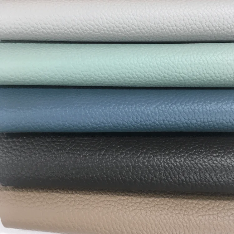 China Manufacturer Premium Quality Cheap Price Eco Friendly Semi Pu Leather Fabric PVC Artificial Leather For Furniture Sofa
