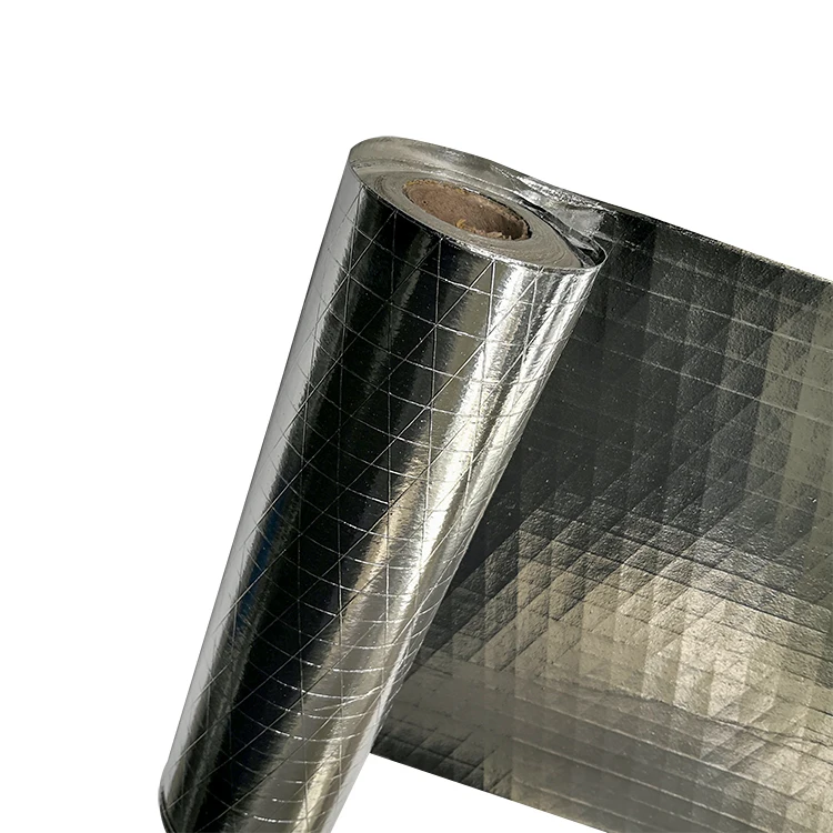 heat resistant roofing insulation aluminum foil paper fiberglass scrim kraft paper foil insulation
