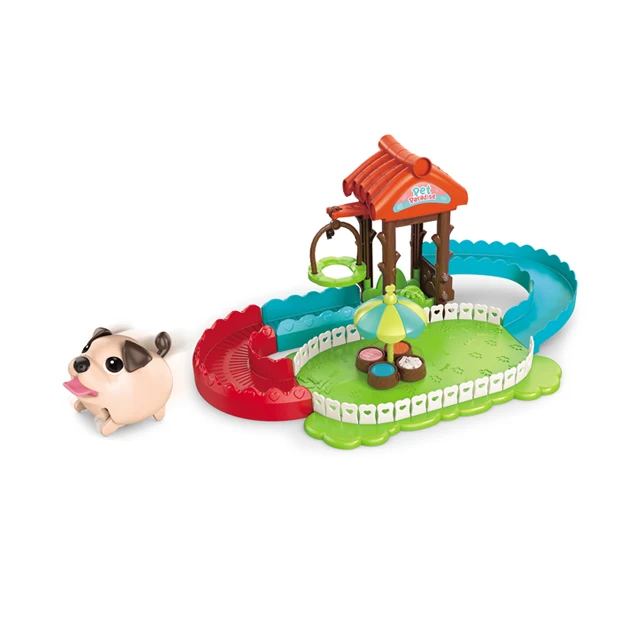 Amazon Hot New Ideas Electric Pet Mini Park With Electric Dog & Accessories Playground For Children Gift