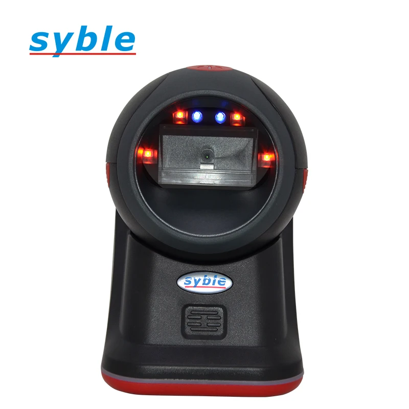 XB-8608G Desktop Hands Free 2D Omnidirectional barcode Scanner Pos qr code scannering