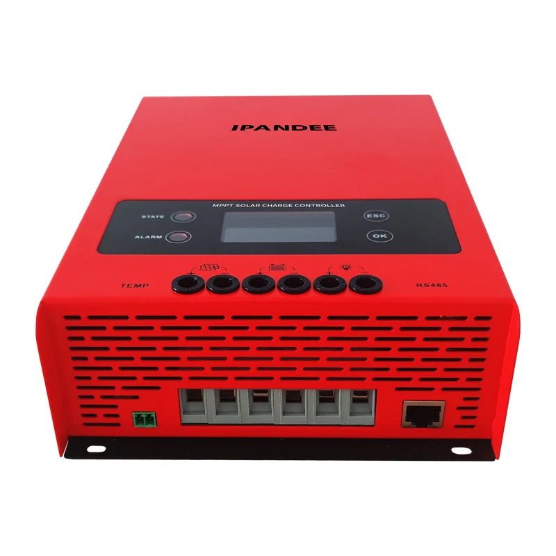 Ipandee Oem Esmart4 Pv Dc 200V Smart Automatic 4G Wifi App подходит для всех батарей 50A 12V/24V/36V/48V Mppt 60A