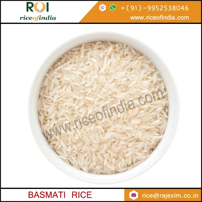 White long 1121 Pusa basmati rice from India which is perfect for briyanis