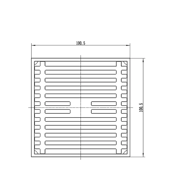 
Bathroom products smart flexible channel drain floor linear drainage 