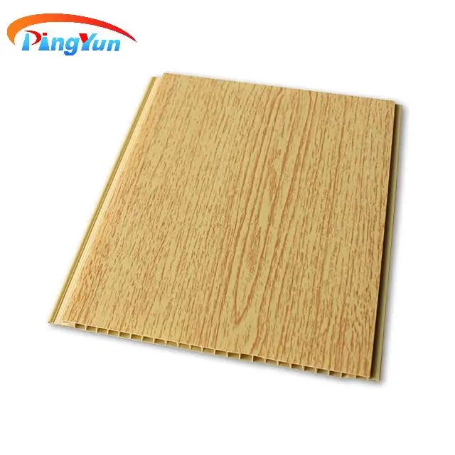Hot Sale PVC Ceiling Panel Plastic Board Wooden PVC Foam Sheet For bedroom