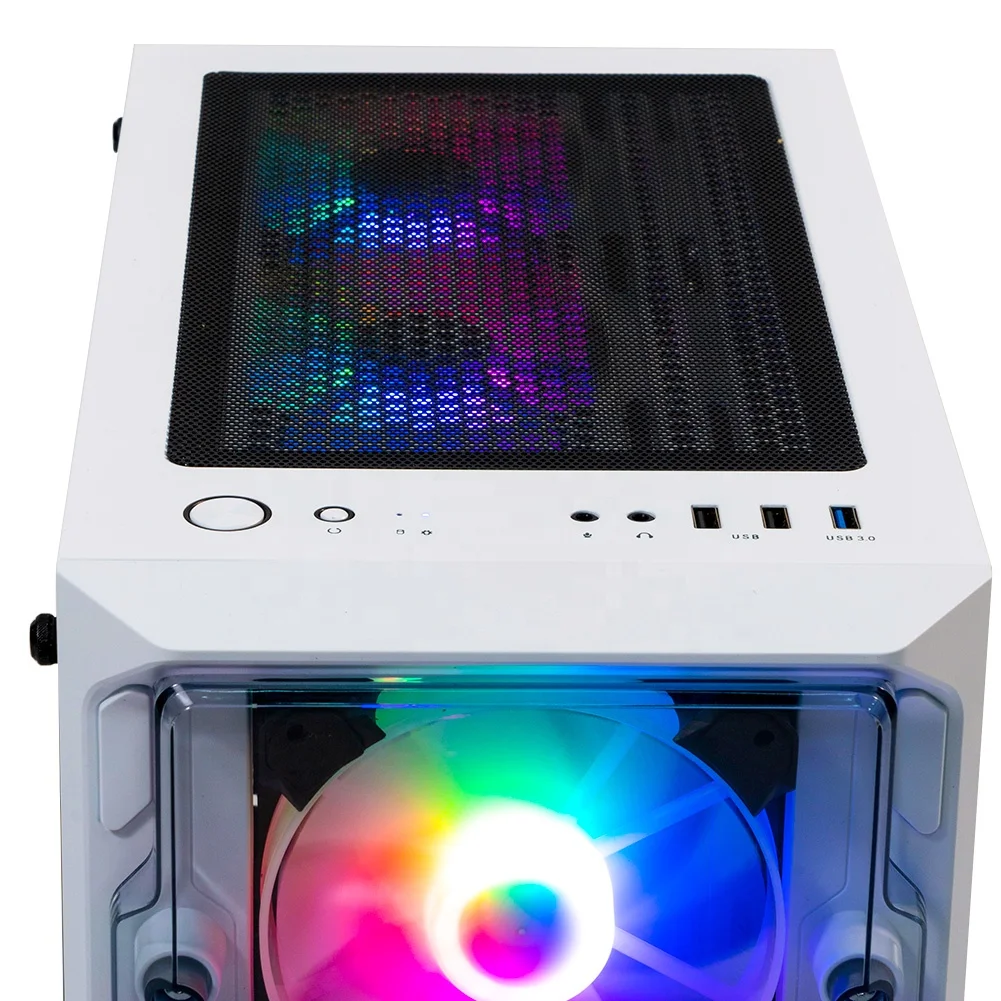 Игровой настольный компьютер с AMD RYZEN-R3 3200G 8ГБ DDR4 3200 МГц 500GB SSD Windows 10 pro Pc Gamer для LOL DATA2