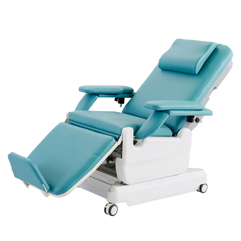 Hospital Chemotherapy Infusion Phlebotomy Donation Collection Mobile Electric Blood Donor Drawing Hemodialysis Dialysis Chair