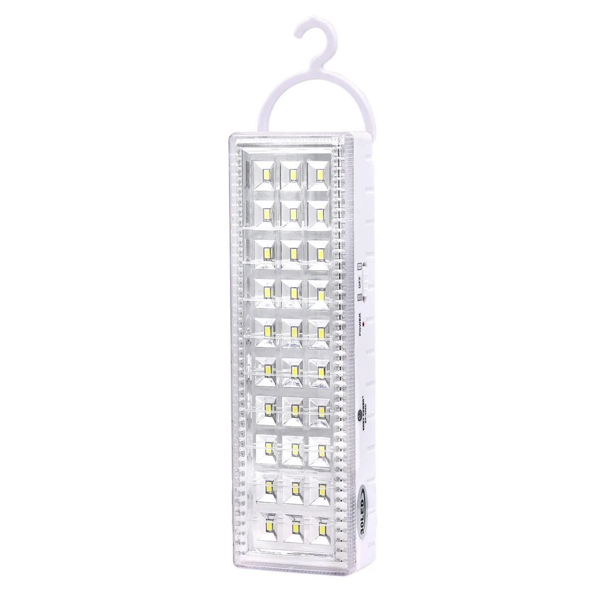 Energy power saving portable rechargeable LED Emergency Light LED Lamps with 30 pcs SMD LED Home Camping Light for Outdoor
