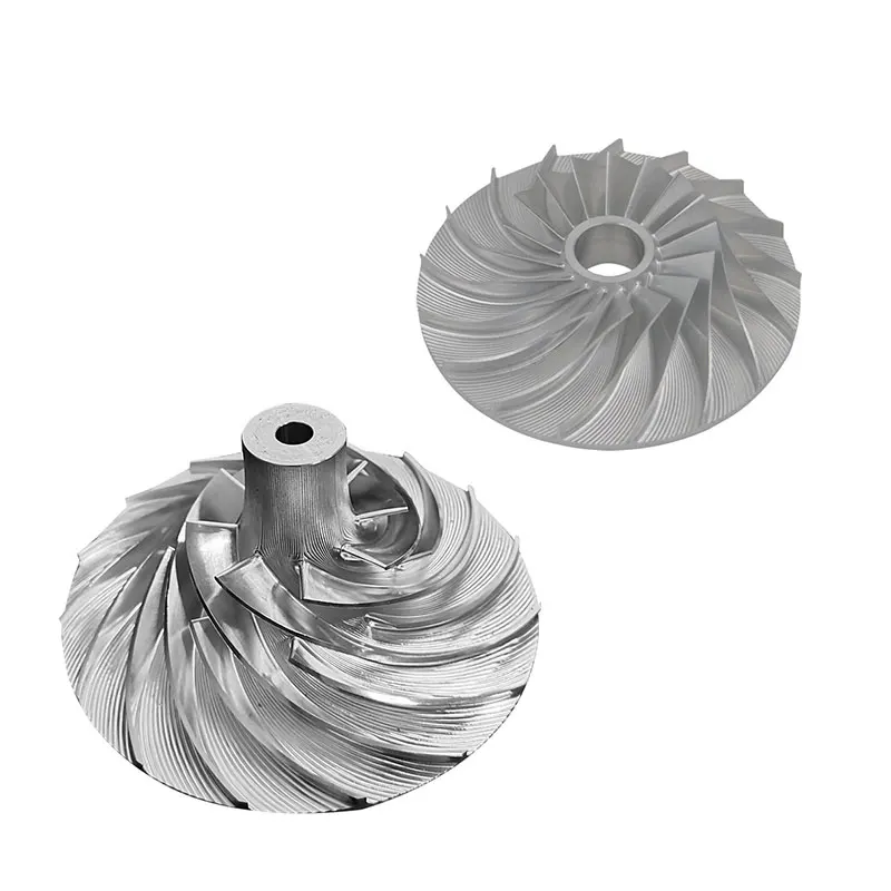 Inconel 718 Custom CNC Machined Turbine Wheel/impeller for Solar Turbine Applications with Customization and Reverse Engineering