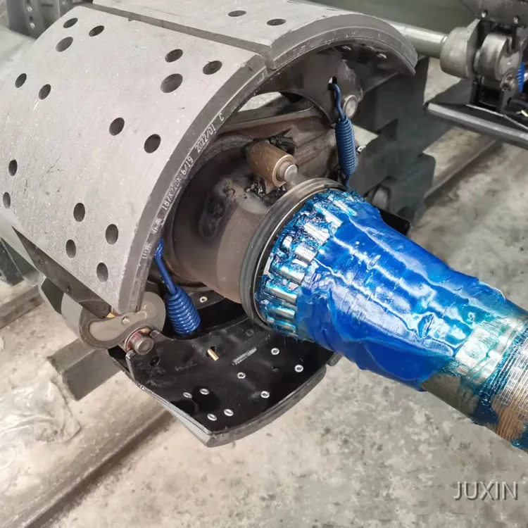 juxin Factory Wholesale Trailer Parts American Type Axle 13t Safe Axle Tube High Strength Trailer Axles