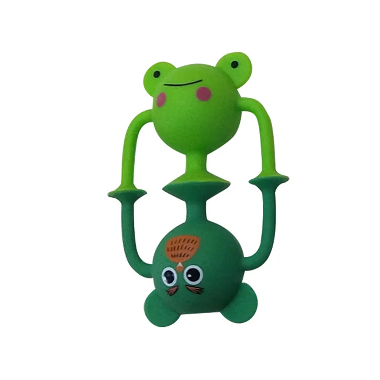 Custom 2022 Sale Toddler Educ Games Kids Toys  Animal Silicone Sucker Toy For Children