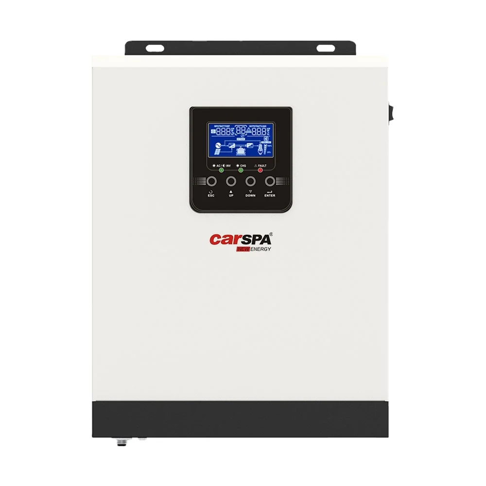 2022 CARSPA Off Grid Hybrid Inverter 3kw Pure Sine Wave 24v Low Frequency Dc To Ac Solar Pv Inverter