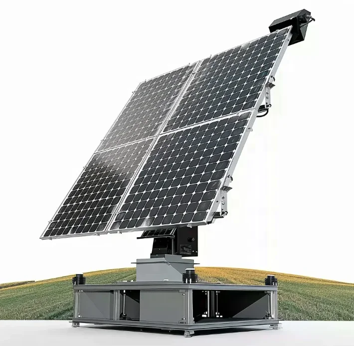 Двухосевая солнечная система слежения 3KW 5KW 6KW 8KW 10KW Солнечный трекер
