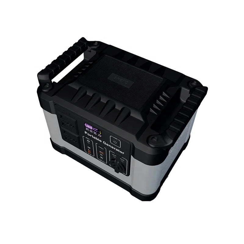 
Amazon Hot Sales Pure Sine Wave mini solar Generator 1000W Portable power station for outdoors camping power generator 