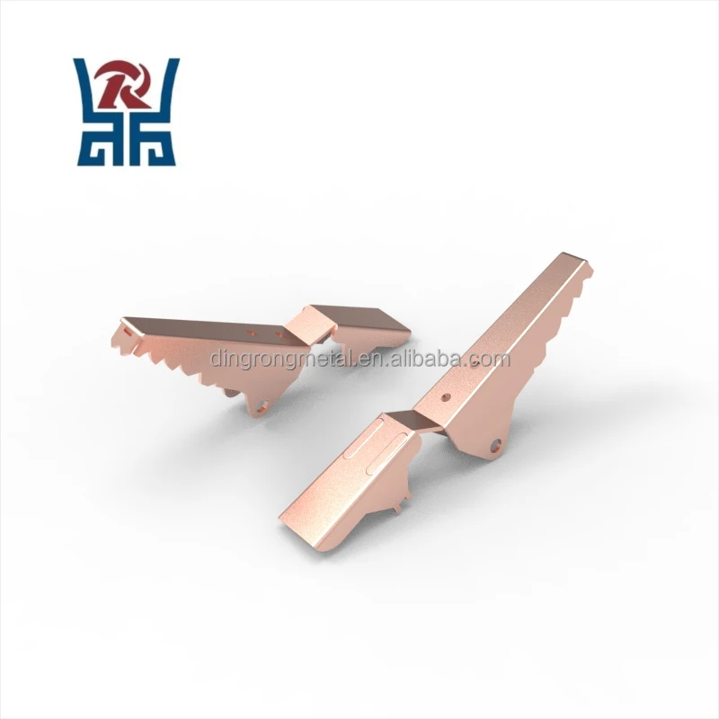OEM Copper Alligator Clips High-pressure Test Wire Clip Crocodile Clamps for Laboratory Electric Testing Work
