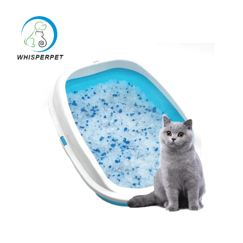 Wholesale OEM ODM Eco Friendly Quickly Absorb silica crystal cat litter