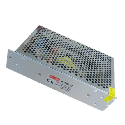 12V 20A 25A 240W 300W IP20 Non-waterproof Indoor use Metal house led power supply for led strip light