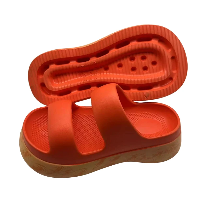 Женские тапочки на высоком каблуке, уличные женские тапочки с толстой подошвой и защитой от запаха, для покупок