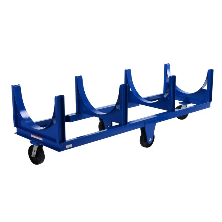 10000 lbs Capacity Blue Heavy Duty Steel Cradle Cart Furniture Moving trolley