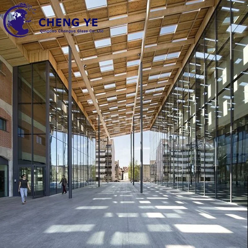 Cost Per Square Metre Folding Exterior Office Partition Building Aluminium Frame Price Glass Curtain Walls