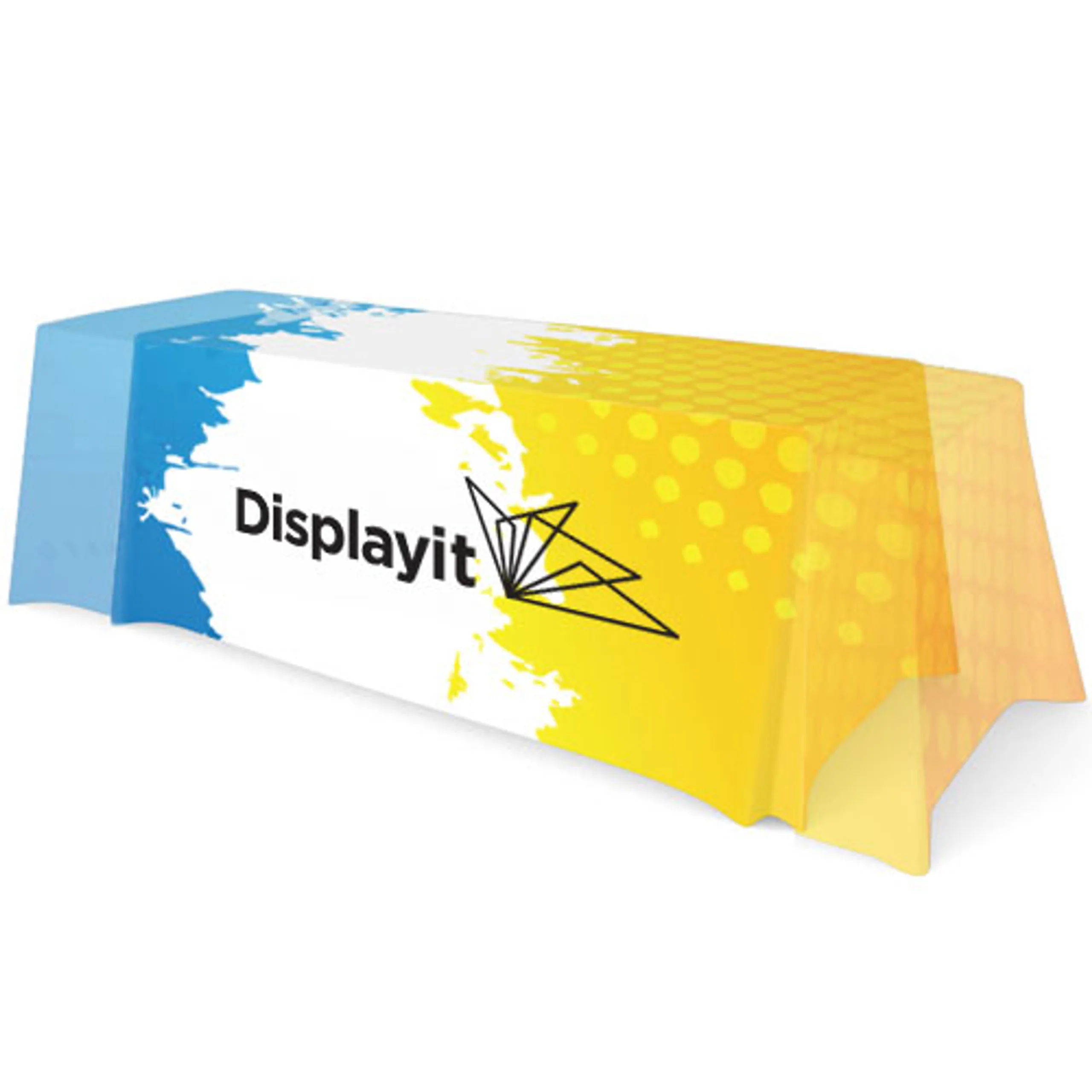 Superior Quality 6ft Table cloth with Custom Logo Printing for Sale Trade Show Market Use