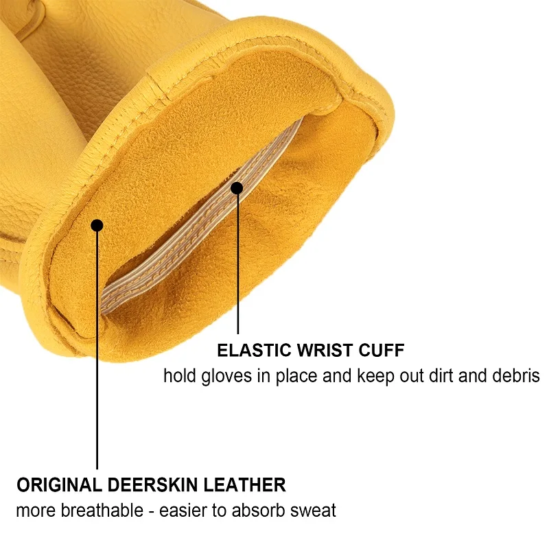 
Industrial Safety Working Driver Gloves / Cow split leather Drive Gloves 