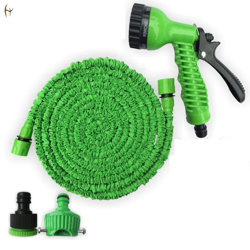 Home Use Magic 100 Ft Expandable Set 50Ft And Watering Kit Nozzle Pale Green 500Ft Rubber Garden Hose