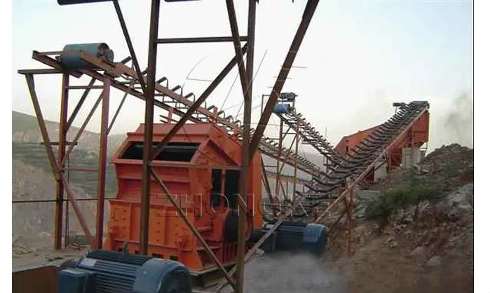 professional stone crusher breaking machine mobile crushing and screening plant stone crush production line price