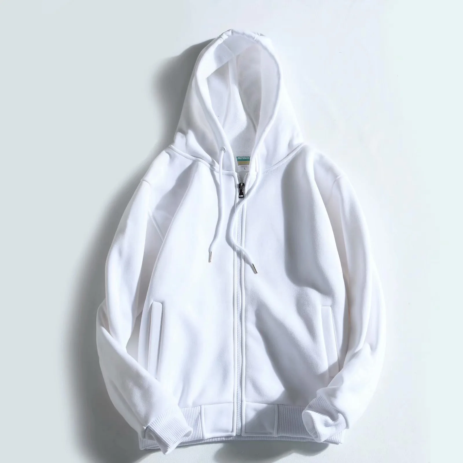 Оптовая продажа, теплые бейсбольные легкие зимние мужские толстовки большого размера