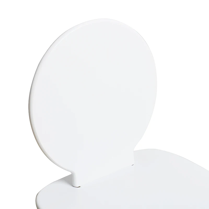 White Color Kids furniture round wood children table and 4 chairs set, chairs and table set for kids