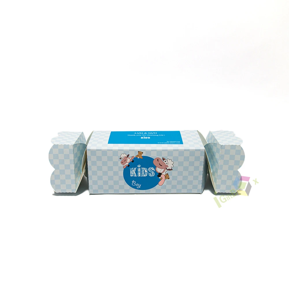 Christmas Cracker Special Design Wedding Party Gift Packaging Box Birthday Folding Paper Xmas Cracker