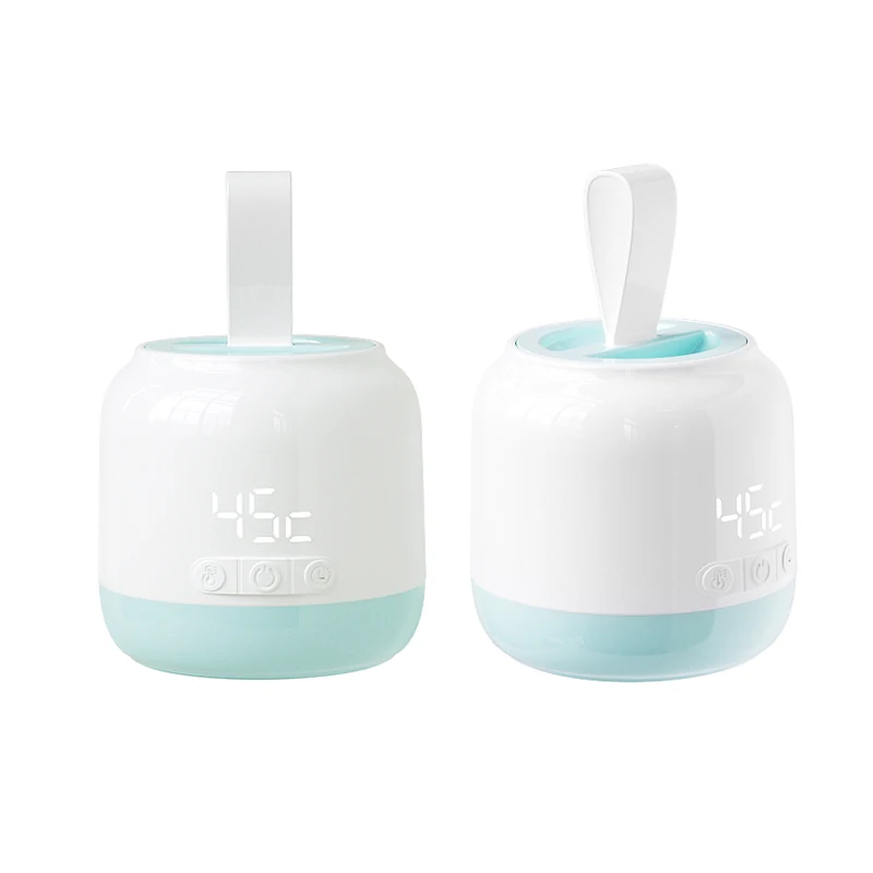 baby milk warmer universal Battery powered portable travel  portable bottle warmer for travel with type C recharge