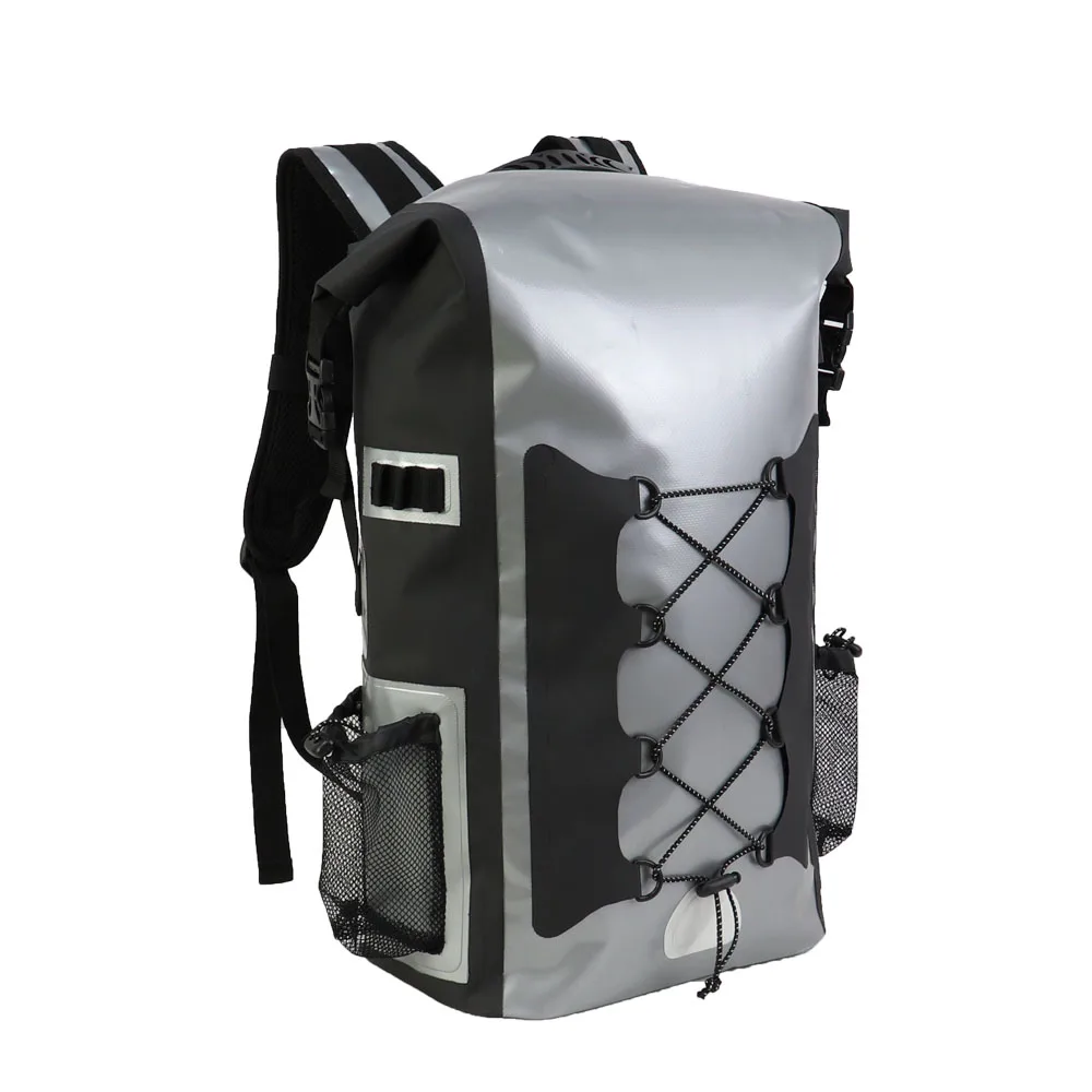 Custom Design Waterproof backpack cover Dry Bag For Boating PVC Beach Swimming submersible school backpack