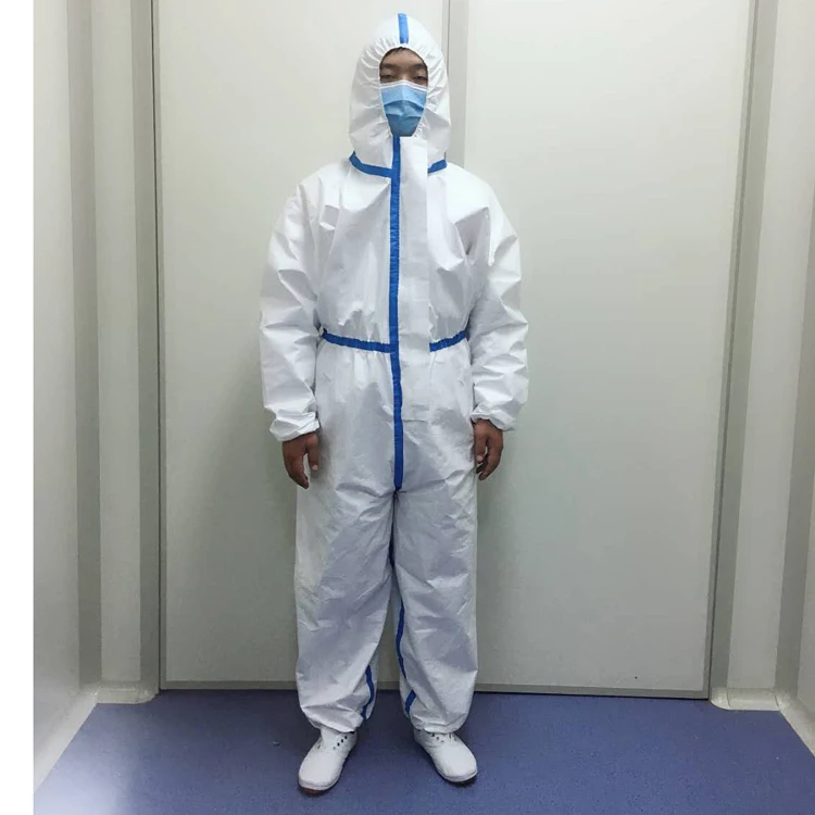 
High Quality Disposable Medical Protective Suit Protection Clothing 