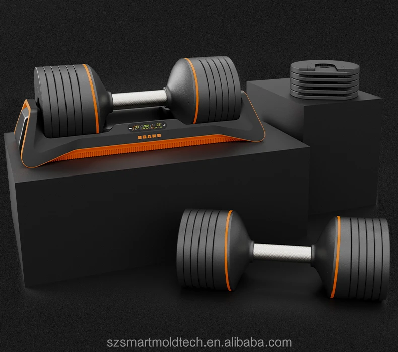 Gym Workout Man Power Weight Lifting Training Automatic Adjustable Dumbbell 40kg 90lbs barbell dumbbel set