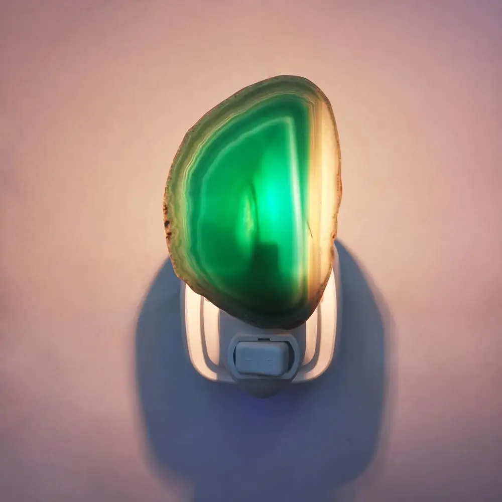 AGATE SLICE NIGHTLIGHT AGATE night light