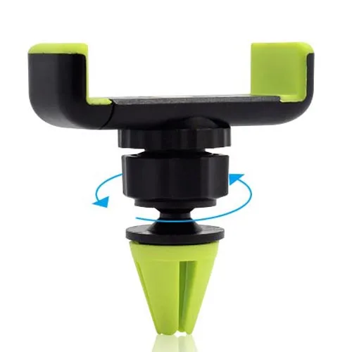 360 degree adjustable swivel holder Mobile Phone Car Mount Air Vent Phone Holder for 3.5-5.5 SmartPhone