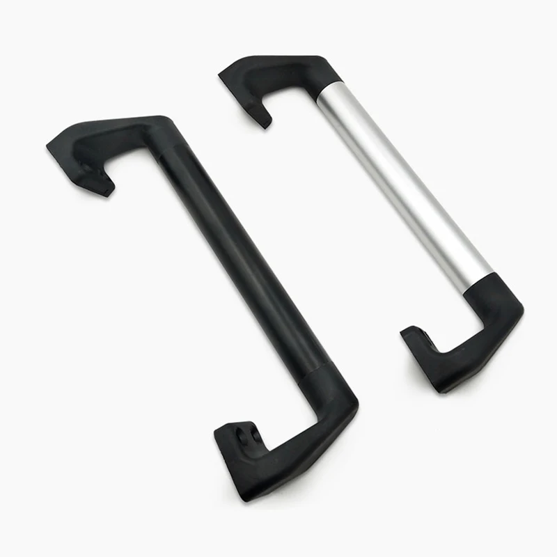 LSU223 Aluminum Alloy Tubular Handle Bend Bevel Unloading Surface Industrial Equipment Handle Sliding Door Big Handle
