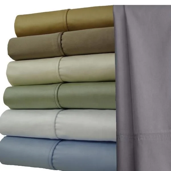 Customized 100% Bamboo Lyocell Fitted Sheet For Queen Size Bed With Deep Pocket