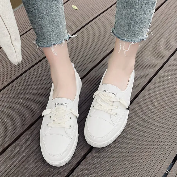 Hottest promotion casual women shoes sneakers Latest Products white sneakers for woman casual shoes