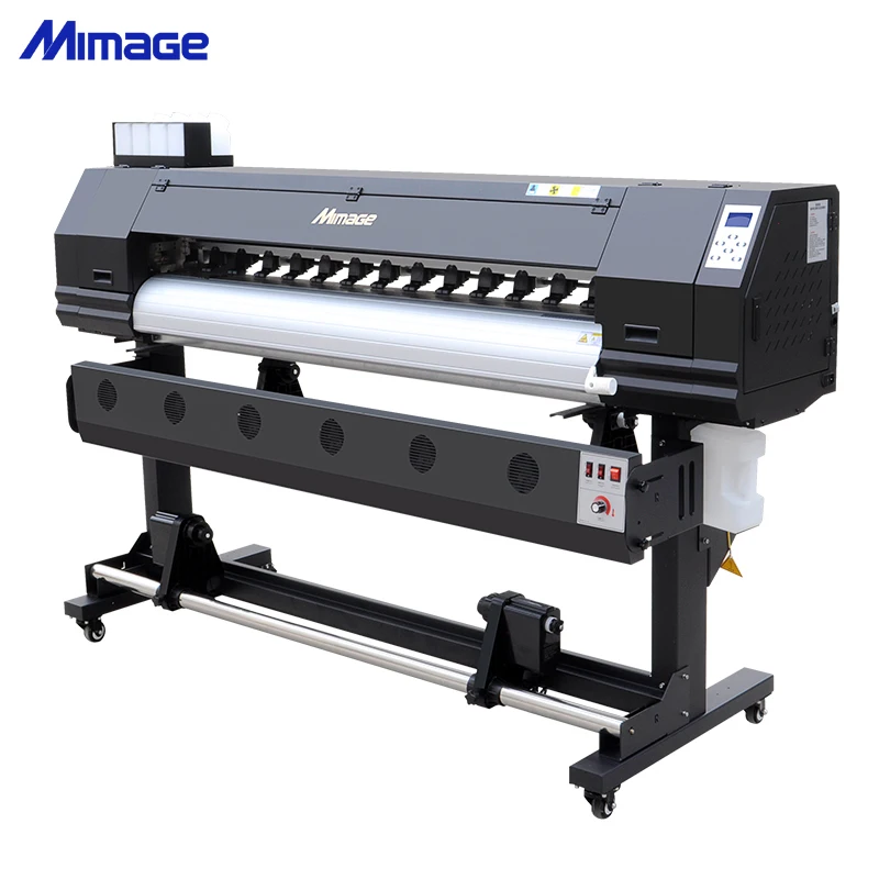 High Speed 1.8m/6ft 4720/3200 printhead sublimation textile fabric printing machine large format printer price