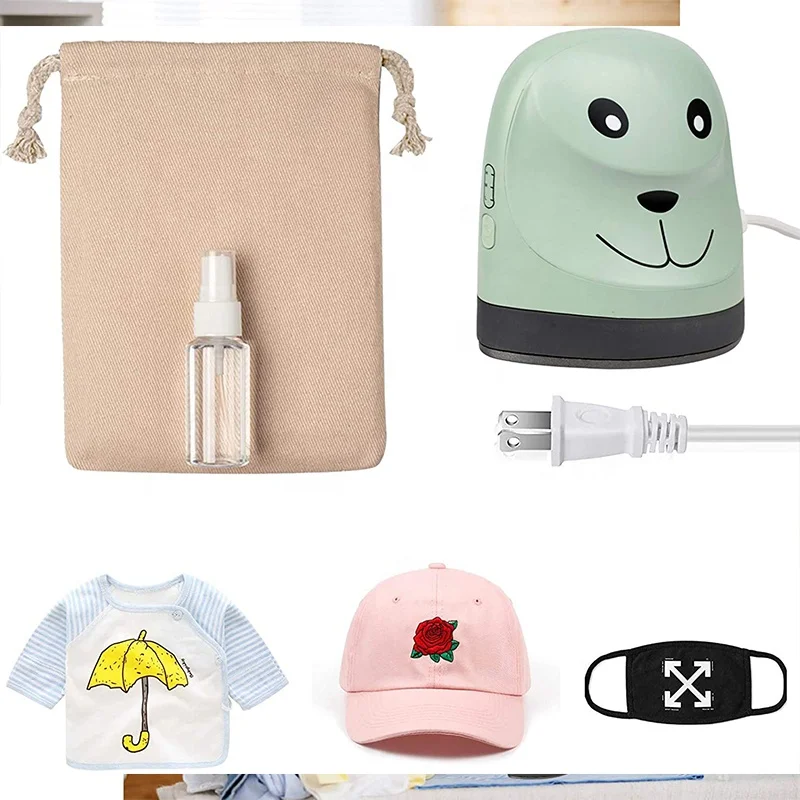 Heat Transfer Machinemini Hot Stamping Machinecartoon Mini Heat Press Machinesmall Iron machine hot press tshirt plate