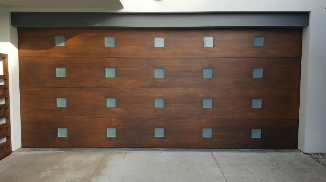 JST Durable Residential Exterior Chinese Manufacturer Of 28 Years Focus Electric Garage Sectional Steel Door