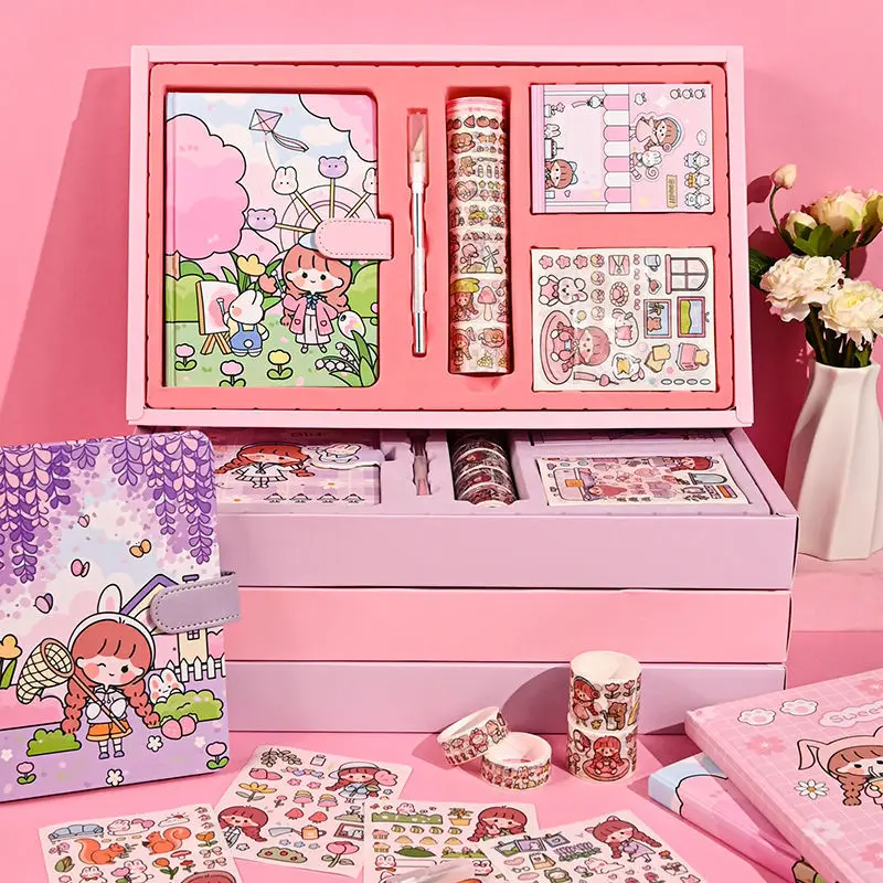 Traveler Diary Loose Leaf Notebook Imitation Leather Portable Notebook Manual Book Kraft Paper Soft a3 sketchbook custom journal