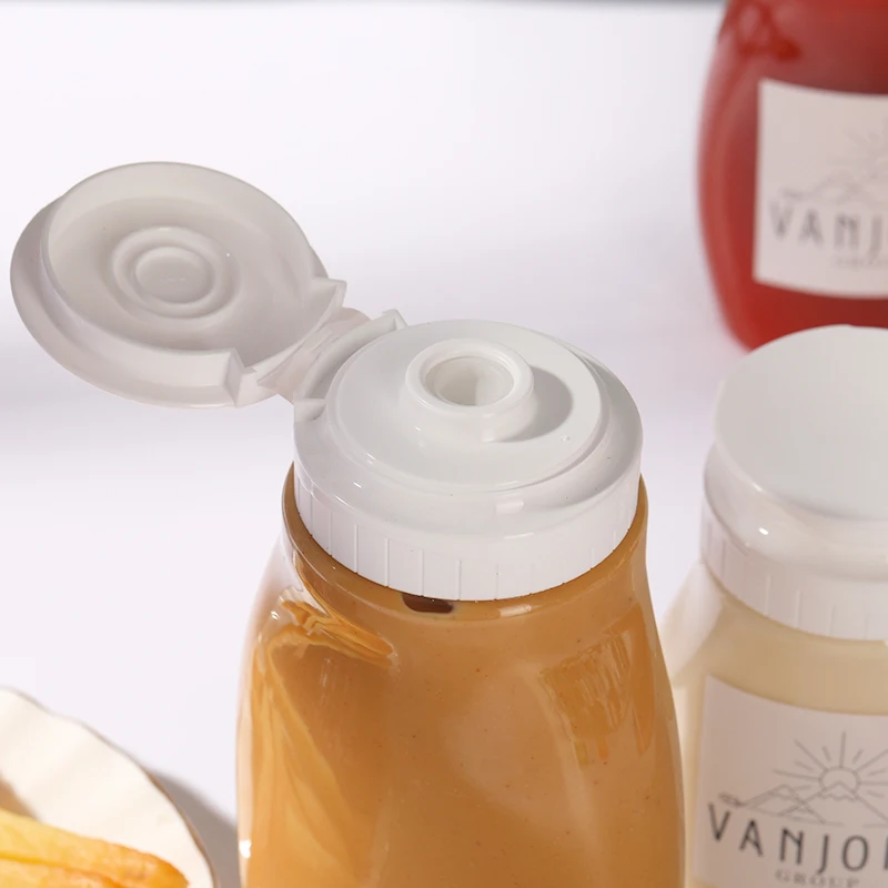 Прозрачный соус пластиковая бутылка для домашних животных многоразовый контейнер приправ соусов кетчупа приправы масляный сироп барбекю