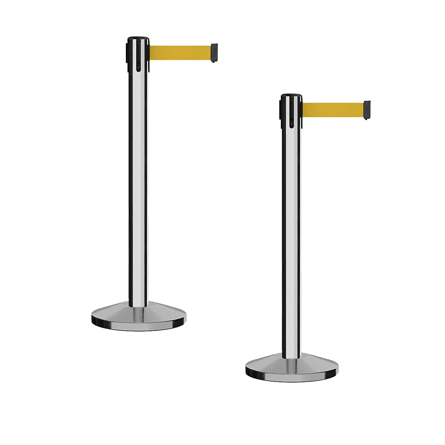 crowd control automatic road stainless steel boom belt barrier post
