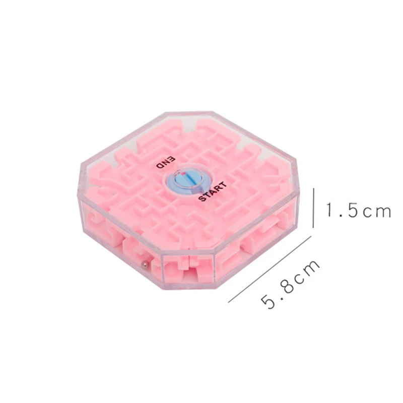 HUAMJ Funny Kids Gifts Intelligence Steel Ball 3D Labyrinth Puzzle Magic Cubes