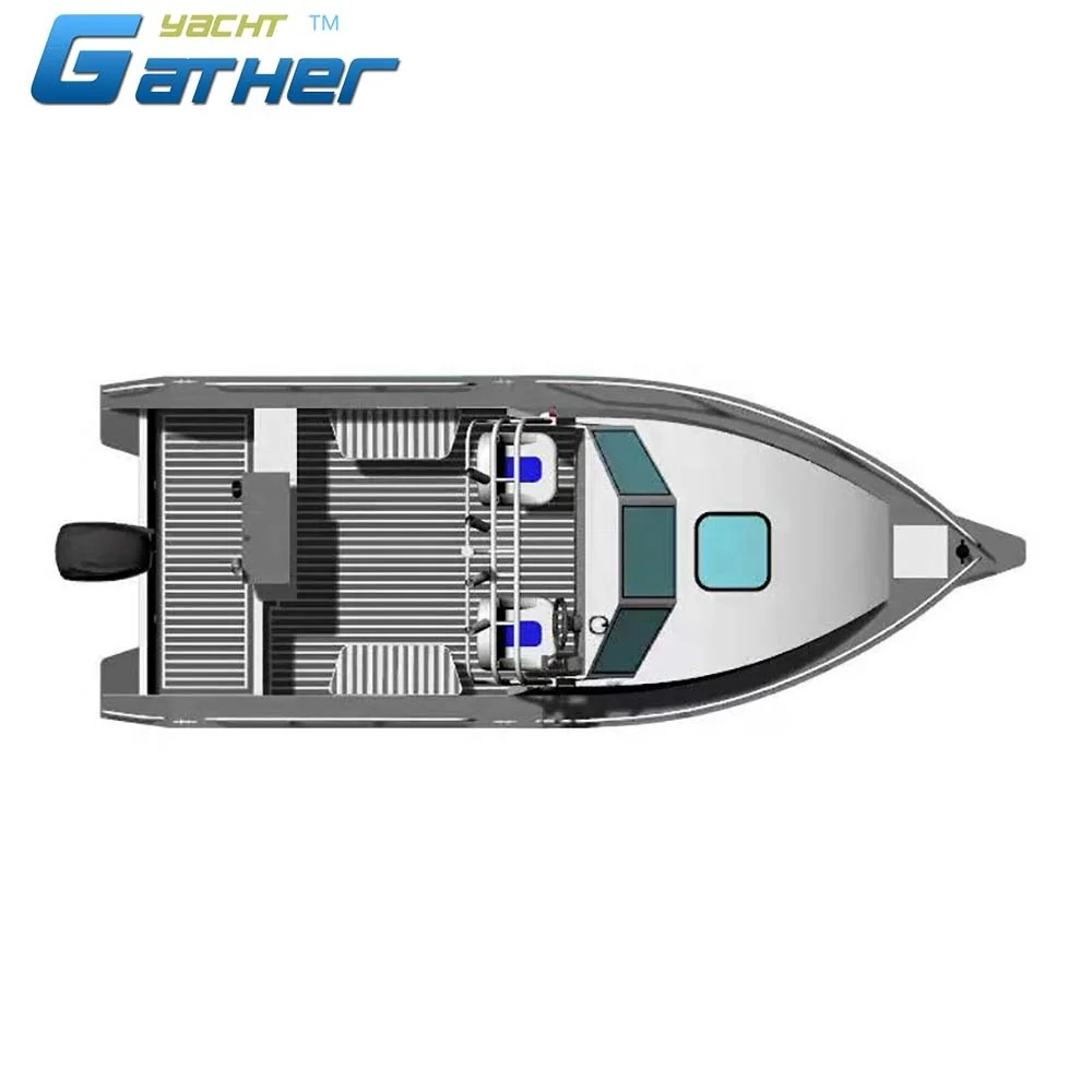 Excellent Material Alibaba Suppliers Low Price Aluminum Barge Boat