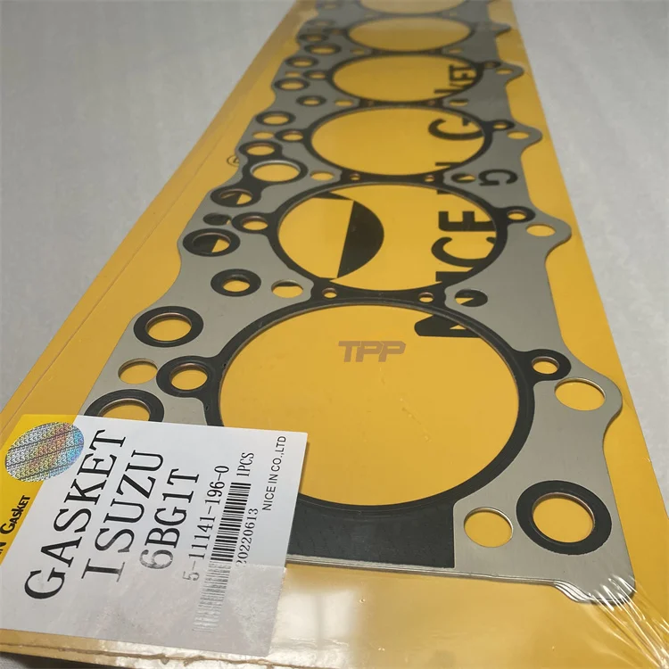 High Performance 5-11141-196-0 6BG1 Cylinder Head Gasket For ISUZU