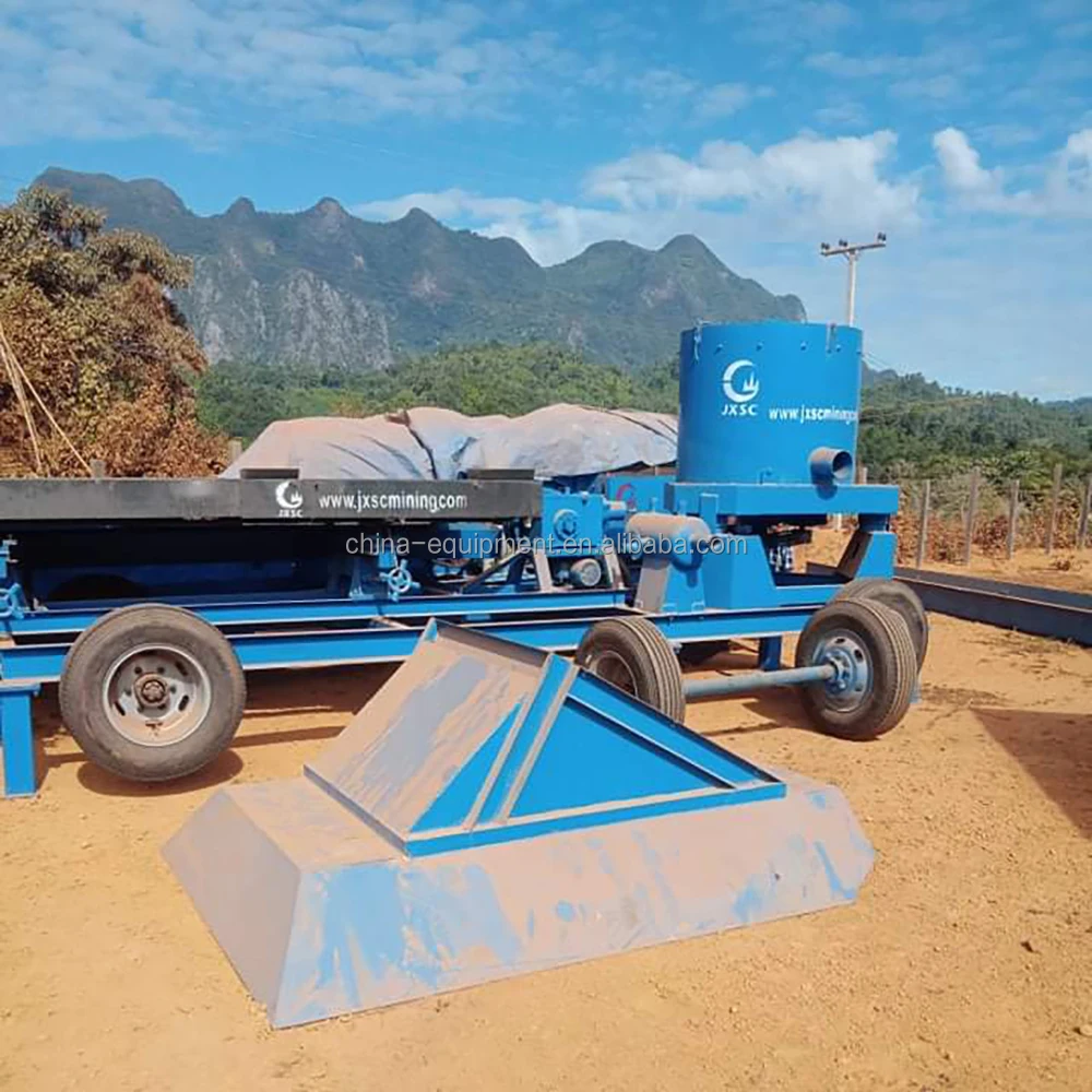 Small Scale Factory Cheap Price Mobile Trommel Gold Washing Plant